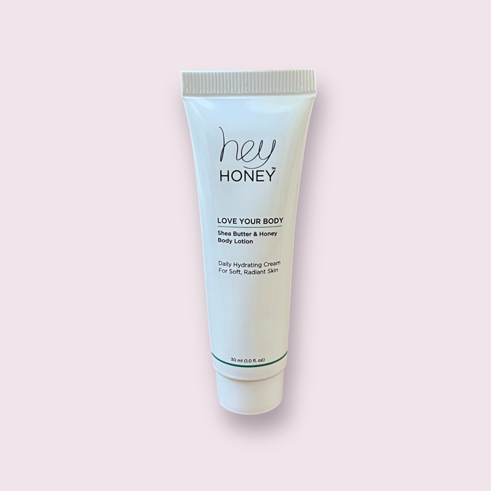 NIP Hey Honey LOVE YOUR BODY Shea Butter & Honey Body Lotion